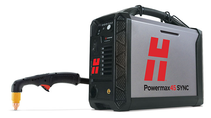 Hypertherm Powermax45 SYNC plasma cutter